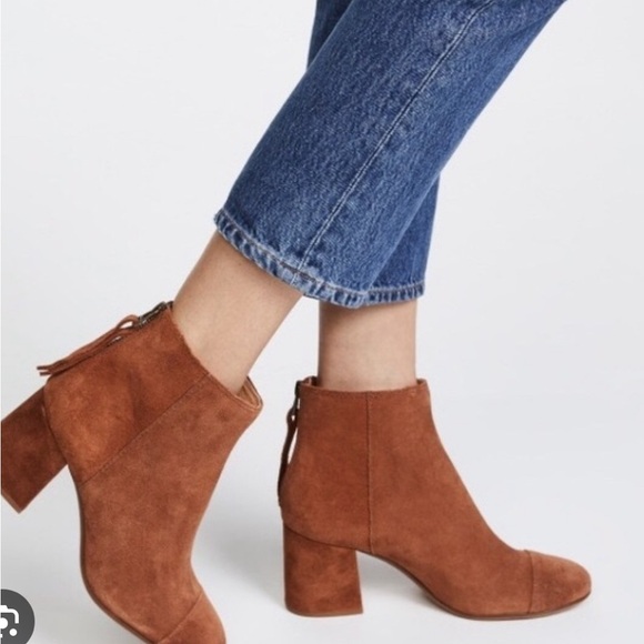 Madewell Copper Rust Boots Sz 10 - Picture 2 of 9